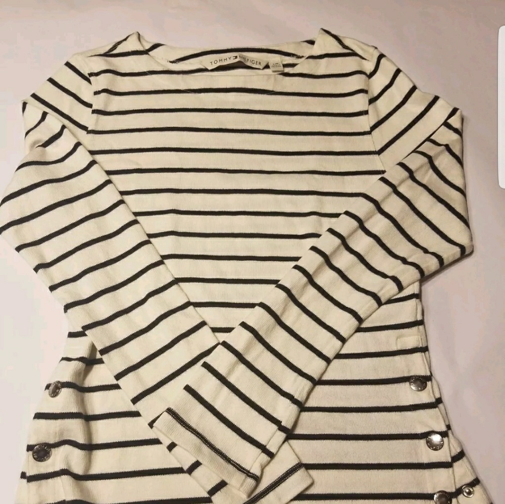 Womens Tommy Hilfiger pullover cotton knit sweater